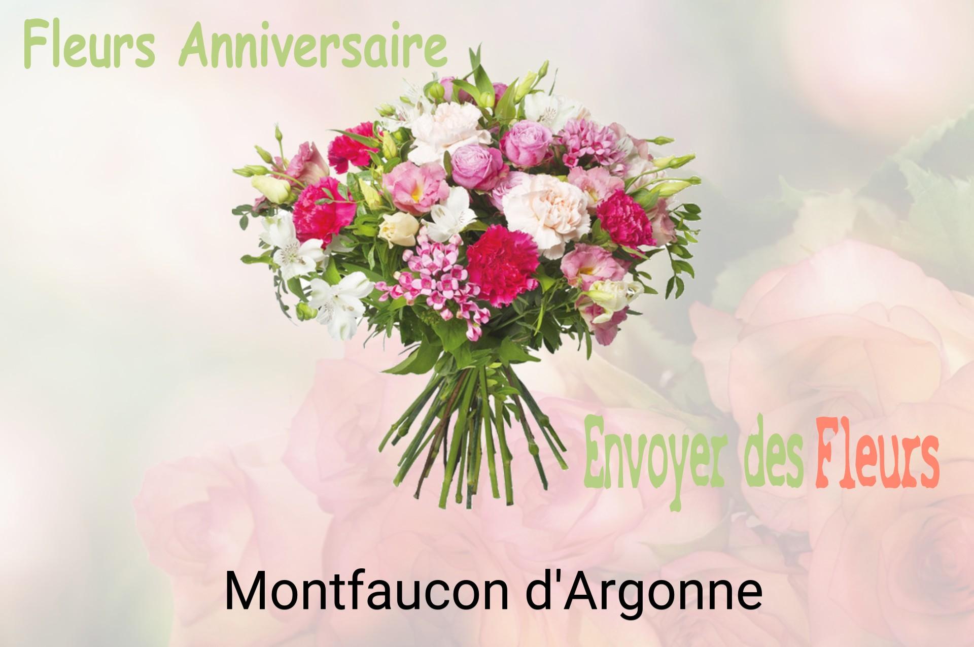 Bouquet de fleurs d’anniversaire livré à Montfaucon-d'Argonne