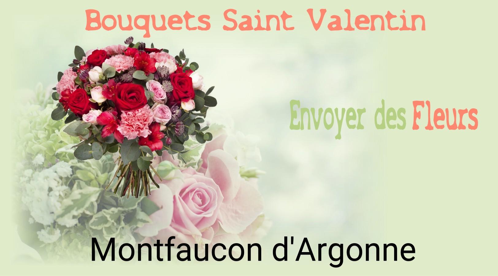 Roses de Saint-Valentin livrées à Montfaucon-d'Argonne